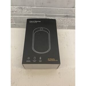 Rechargeable Hand Warmer 5200mAh USB Heater Power Bank Electric Pocket Warmers